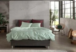 Zo!Home Satinado Bettwäsche Hellgrün -Deutschland Vtwonen Verkaufs-Shop zo home dekbedovertrek satinado foam green 4