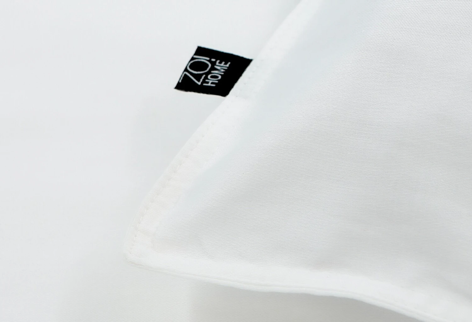 Zo!Home Satinado Bettwäsche Weiß 4 Zo!Home Satinado Bettwäsche Weiß – Bild 4